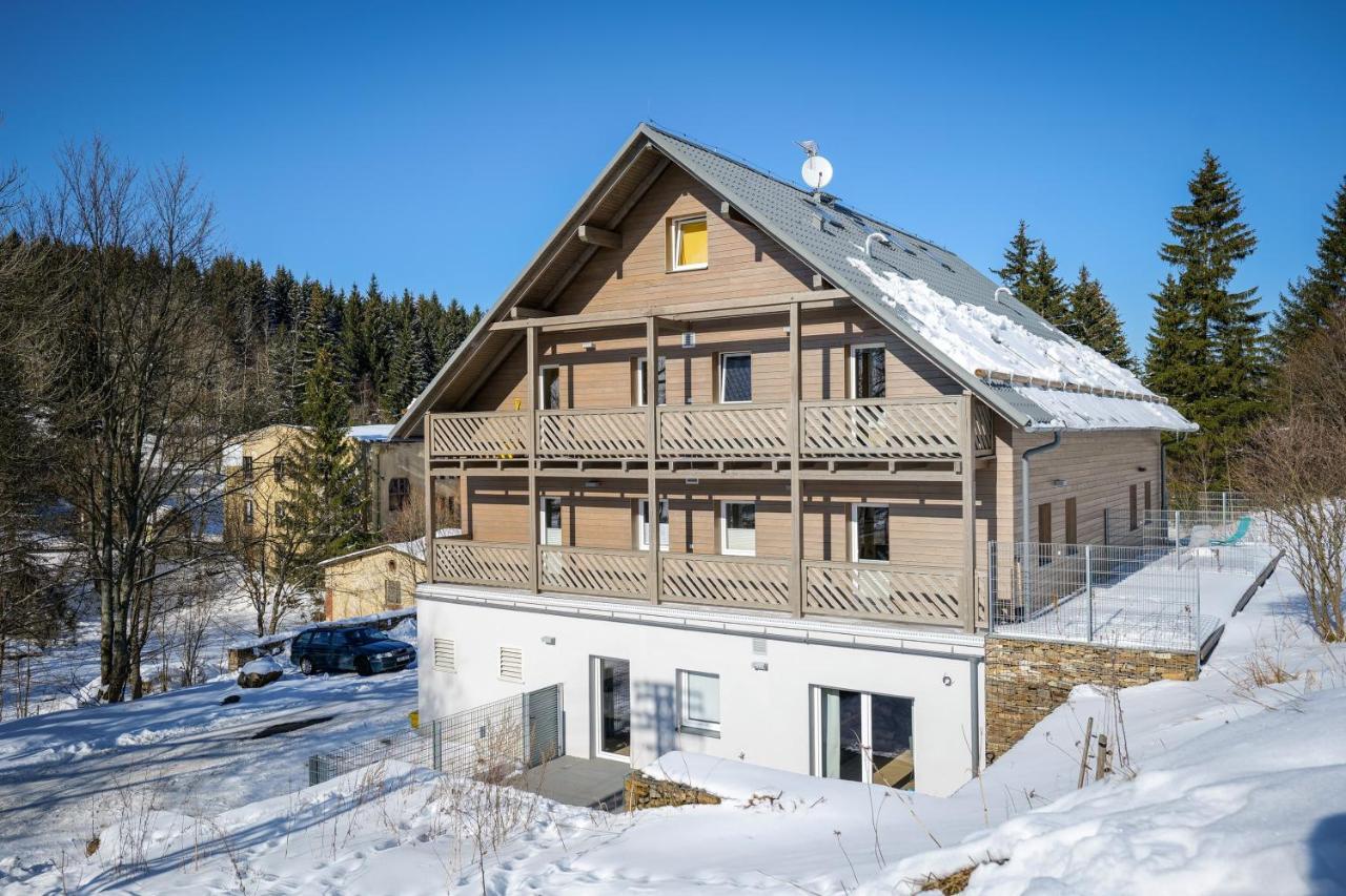 Krusnohorske Strane Appartement Loučná pod Klínovcem Buitenkant foto