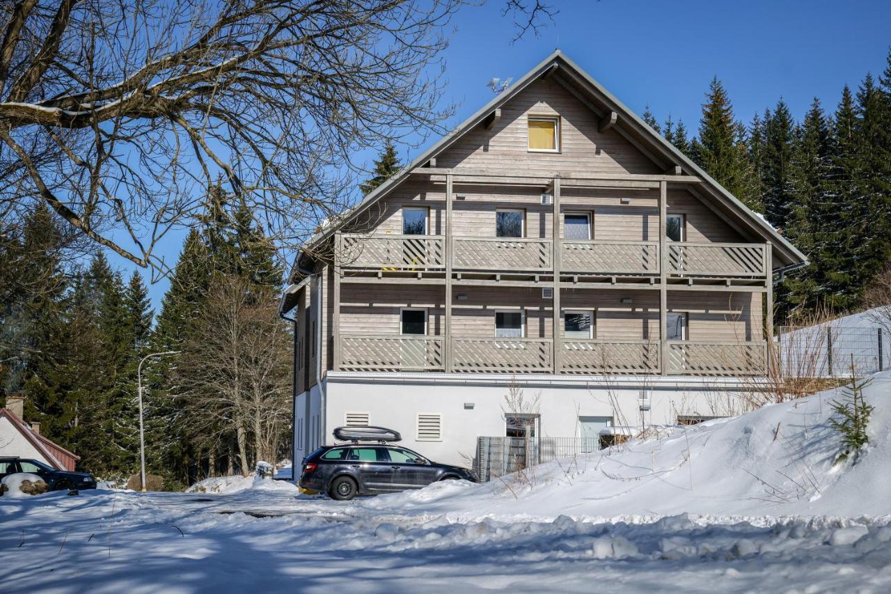 Krusnohorske Strane Appartement Loučná pod Klínovcem Buitenkant foto