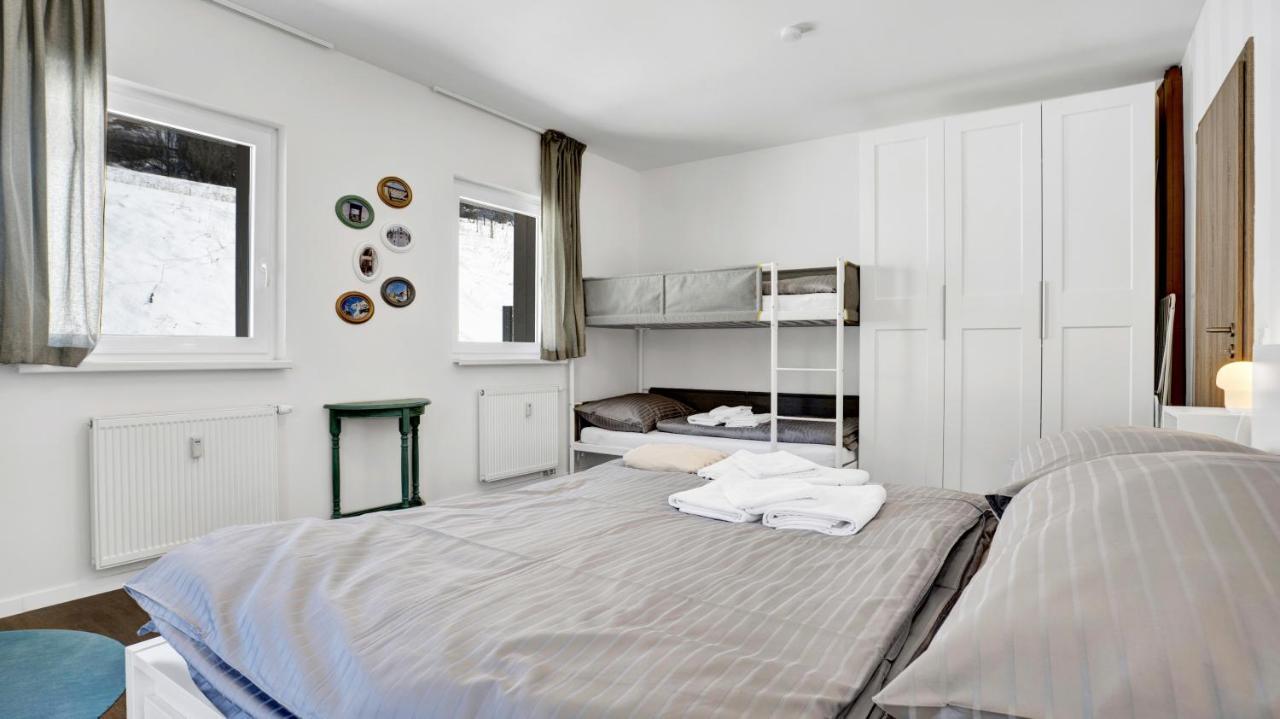 Krusnohorske Strane Appartement Loučná pod Klínovcem Buitenkant foto