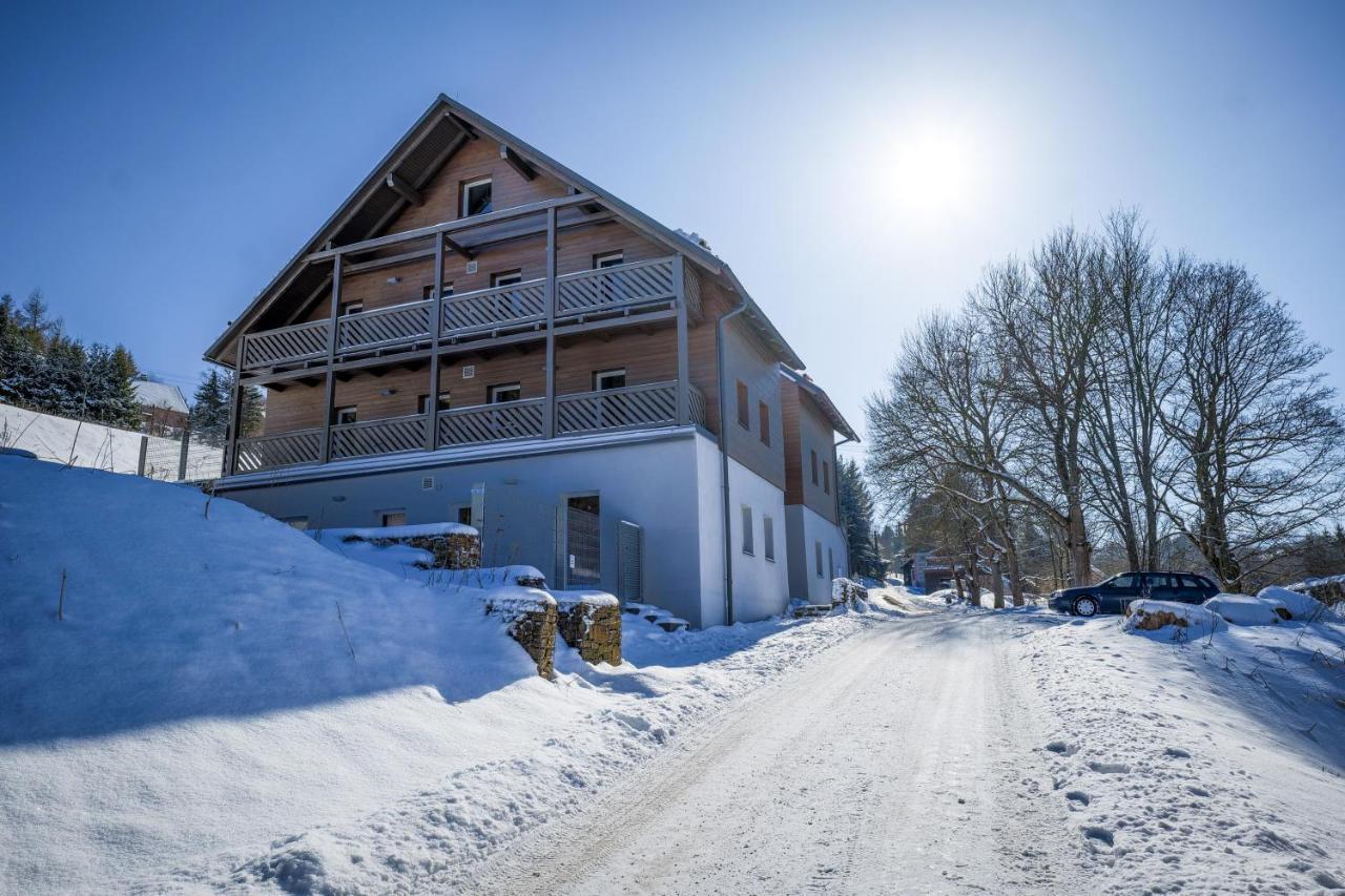 Krusnohorske Strane Appartement Loučná pod Klínovcem Buitenkant foto