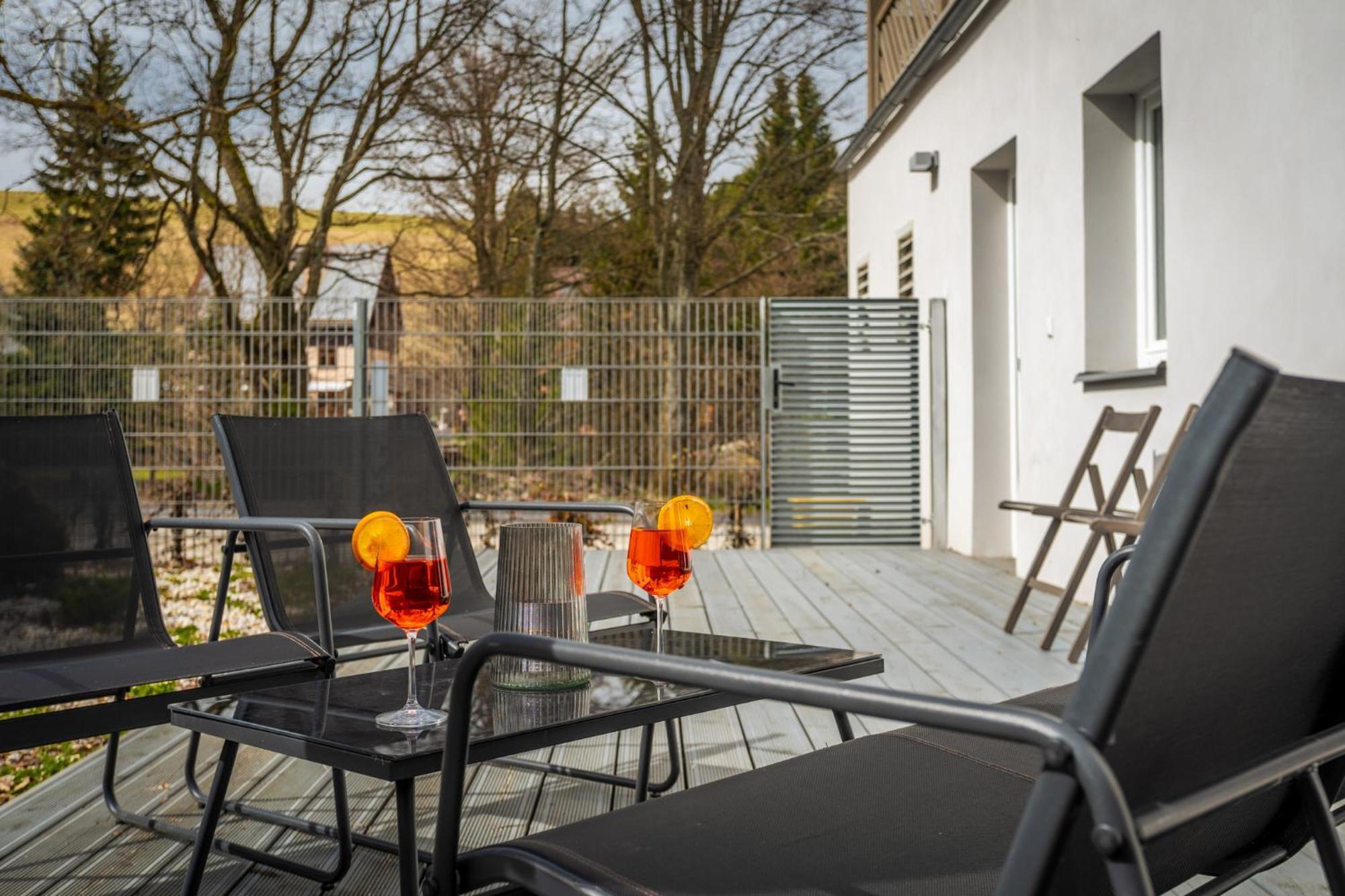 Krusnohorske Strane Appartement Loučná pod Klínovcem Buitenkant foto